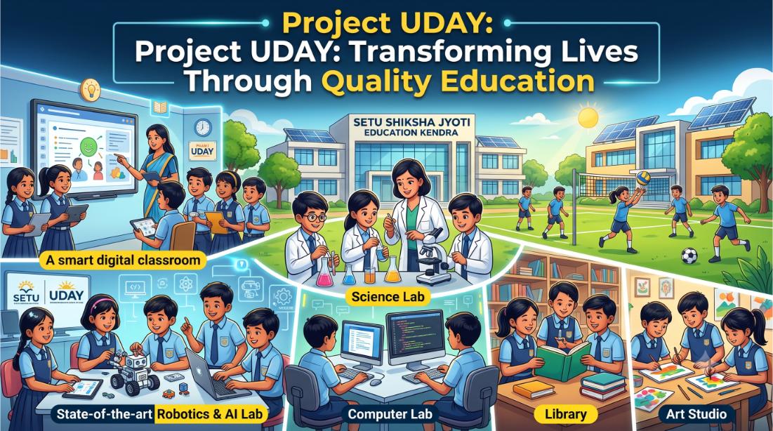 Project UDAY – Transforming Lives Through Quality Education